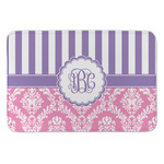 Pink & Purple Damask Anti-Fatigue Kitchen Mat (Personalized)