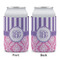 Pink & Purple Damask Can Sleeve - APPROVAL (single)
