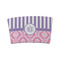 Pink & Purple Damask Coffee Cup Sleeve (Personalized)