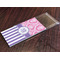 Pink & Purple Damask Colored Pencils - In Package