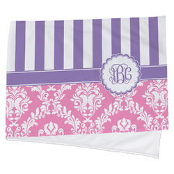 Pink & Purple Damask Cooling Towel (Personalized)