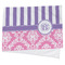 Pink & Purple Damask Cooling Towel (Personalized)