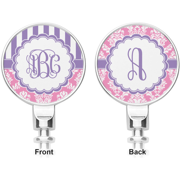 Pink & Purple Damask Corkscrew - Apvl