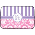 Pink & Purple Damask Dish Drying Mat (Personalized)