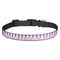 Pink & Purple Damask Dog Collar (Personalized)