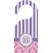 Pink & Purple Damask Door Hanger (Personalized)