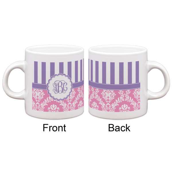Pink & Purple Damask Espresso Cup - Apvl