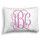 Pink & Purple Damask Full Pillow Case - FRONT (partial print)