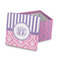 Pink & Purple Damask Gift Boxes with Lid - Parent/Main