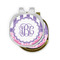 Pink & Purple Damask Golf Ball Marker Hat Clip - PARENT/MAIN