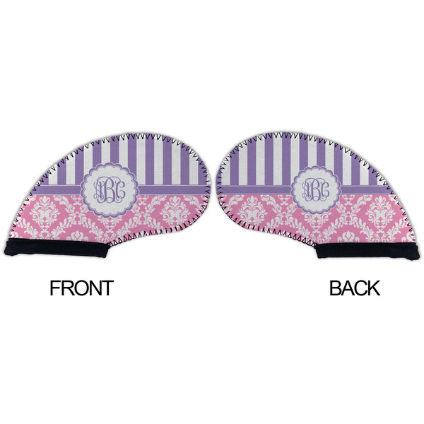 Pink & Purple Damask Golf Club Covers - APPROVAL