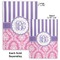 Pink & Purple Damask Hard Cover Journal - Compare