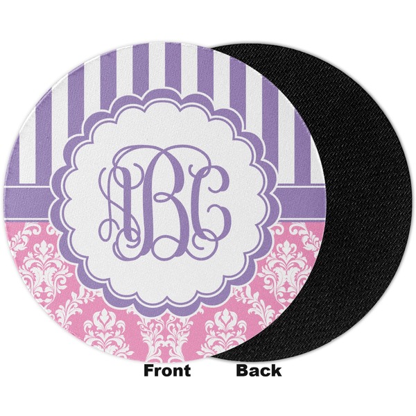 Pink & Purple Damask Jar Opener - Apvl