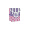 Pink & Purple Damask Jewelry Gift Bags - Gloss (Personalized)