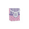 Pink & Purple Damask Jewelry Gift Bags - Matte (Personalized)