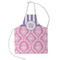 Pink & Purple Damask Kid's Aprons - Small Approval