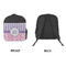Pink & Purple Damask Kid's Backpack - Approval