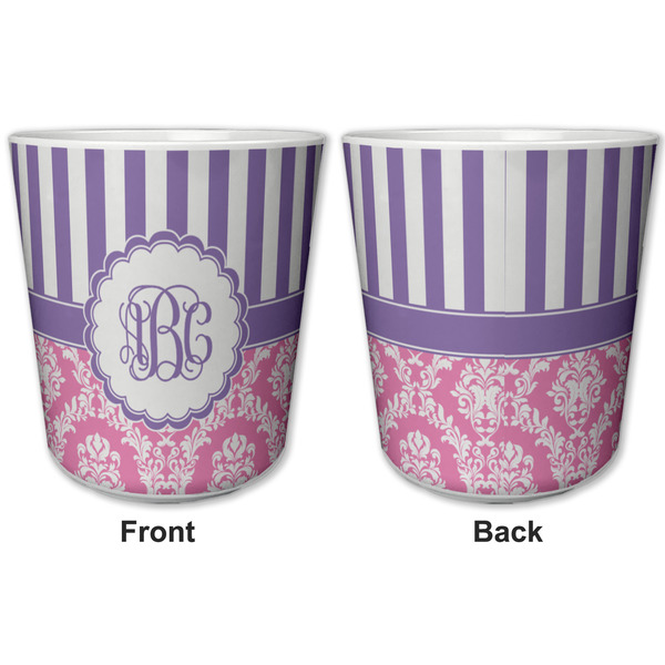 Pink & Purple Damask Kids Cup - APPROVAL