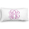 Pink & Purple Damask Pillow Case - King - Graphic (Personalized)