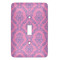 Pink & Purple Damask Light Switch Cover (Single Toggle)