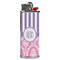 Pink & Purple Damask Lighter Case - Front