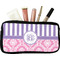 Pink & Purple Damask Makeup / Cosmetic Bag (Personalized)
