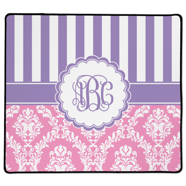 Pink & Purple Damask Medium Gaming Mats - APPROVAL