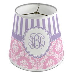 Pink & Purple Damask Empire Lamp Shade (Personalized)