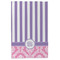 Pink & Purple Damask Microfiber Dish Towel - APPROVAL