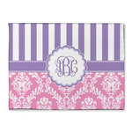 Pink & Purple Damask Microfiber Screen Cleaner (Personalized)