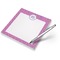 Pink & Purple Damask Notepad - Main