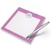 Pink & Purple Damask Notepad (Personalized)