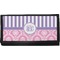 Pink & Purple Damask Personalized Checkbook Cover