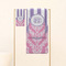 Pink & Purple Damask Personalized Towel Set