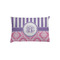 Pink & Purple Damask Pillow Case - Toddler - Front