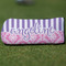 Pink & Purple Damask Putter Cover - Front