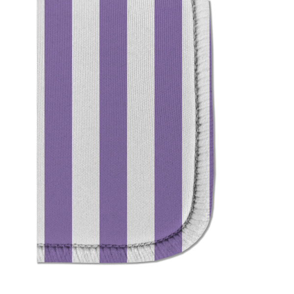 Pink & Purple Damask Sanitizer Holder Keychain - Detail