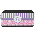 Pink & Purple Damask Shoe Bag (Personalized)