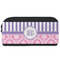 Pink & Purple Damask Shoe Bags - FRONT