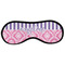Pink & Purple Damask Sleeping Eye Mask - Front Large
