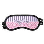Pink & Purple Damask Sleeping Eye Mask (Personalized)