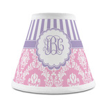 Pink & Purple Damask Chandelier Lamp Shade (Personalized)