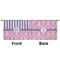 Pink & Purple Damask Small Zipper Pouch Approval (Front and Back)