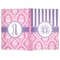Pink & Purple Damask Soft Cover Journal - Apvl