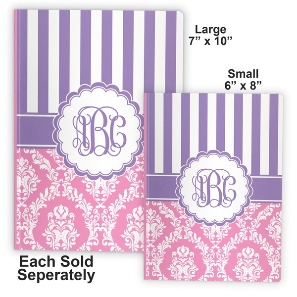 Pink & Purple Damask Soft Cover Journal - Compare