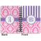 Pink & Purple Damask Spiral Journal 5 x 7 - Apvl