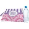 Pink & Purple Damask Sports & Fitness Towel (Personalized)