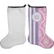 Pink & Purple Damask Stocking - Single-Sided - Approval