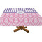 Pink & Purple Damask Tablecloths (Personalized)