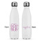 Pink & Purple Damask Tapered Water Bottle - Apvl